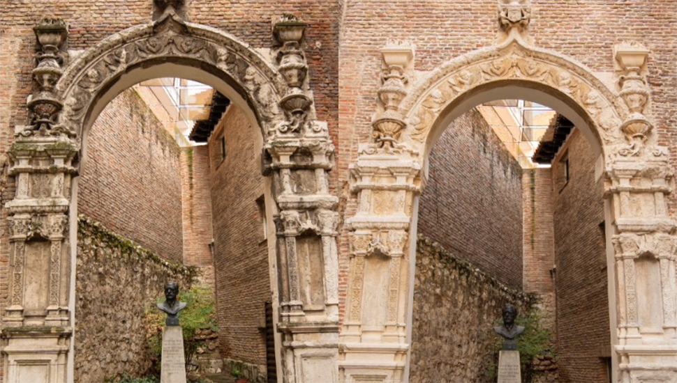 Restauran la portada plateresca del Monasterio de Santa María de la Armedilla